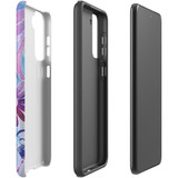 For Samsung Galaxy S23 Ultra, S23+ Plus, S23, S22 Ultra, S22+, S22, S10 5G Case, Protective Cover, Flower Swirls | Protective Cases | iCoverLover.com.au