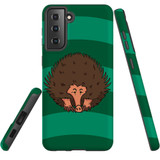 For Samsung Galaxy S21 Case Tough Protective Cover, Echidna Portrait