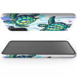 For Samsung Galaxy S23 Ultra, S23+ Plus, S23, S22 Ultra, S22+, S22, S10 5G Case, Protective Cover, Swimming Turtles | Protective Cases | iCoverLover.com.au