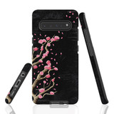For Samsung Galaxy S10 5G Case Tough Protective Cover, Plum Blossoming