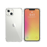 For iPhone 14 Plus Case Clear TPU Light Shockproof Protective Cover