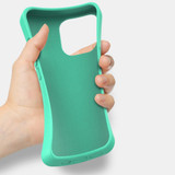 For iPhone 14 Pro Max, 14 Pro, 14 Plus, 14 Case, Starry Series Wheat Straw+TPU, Protective Cover, Green | Back Cases | iCoverLover.com.au