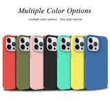For iPhone 14 Pro Max, 14 Pro, 14 Plus, 14 Case, Starry Series Wheat Straw+TPU, Protective Cover, Green | Back Cases | iCoverLover.com.au