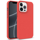 For iPhone 14 Pro Max, 14 Pro, 14 Plus, 14 Case, Starry Series Wheat Straw+TPU, Protective Cover, Red | Back Cases | iCoverLover.com.au