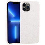 For iPhone 14 Pro Case, Starry Series Wheat Straw+TPU, Protective Cover, White | Back Cases | iCoverLover.com.au