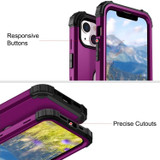 For iPhone 14 Pro Max/14 Pro/14 Plus/14 Case, Protective Triple-layer Armour Cover, Dark Purple | Shielding Cases | iCoverLover.com.au