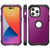 For iPhone 14 Pro Case, Protective Triple-layer Armour Cover, Dark Purple | Back Cases | iCoverLover.com.au