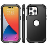 For iPhone 14 Pro Max Case, Protective Triple-layer Armour Cover, Black | Back Cases | iCoverLover.com.au