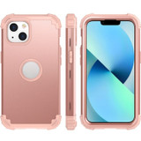 For iPhone 14 Pro Max/14 Pro/14 Plus/14 Case, Protective Triple-layer Armour Cover, Rose Gold | Shielding Cases | iCoverLover.com.au