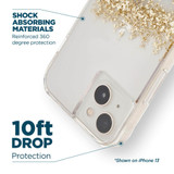 Case-Mate Karat Marble Case for iPhone 14 Pro Max, 14 Plus, 14 Pro, 14, Antimicrobial | iCoverLover Australia