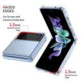 For Samsung Galaxy Z Flip4 Case, TPU Shockproof Protective Light Cover, Clear