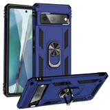 For Google Pixel 7 Case, Protective TPU/PC Cover, Ring Holder, Blue | Back Cases | iCoverLover.com.au