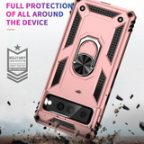 For Google Pixel 7 Pro/7 Case, Protective TPU/PC Cover, Ring Holder, Rose Gold | Back Cases | iCoverLover.com.au