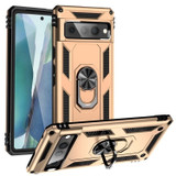 For Google Pixel 7 Pro/7 Case, Protective TPU/PC Cover, Ring Holder, Gold | Back Cases | iCoverLover.com.au