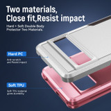 For Google Pixel 7 Pro, Case Shockproof Protective Armor Two Tone Cover, White+Pink | Protective Cases | iCoverLover.com.au