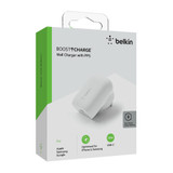Belkin BoostCharge USB-C® Power Delivery 3.0 Wall Charger, 30W, White | iCoverLover.com.au
