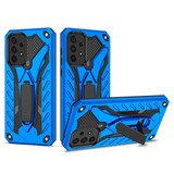 For Samsung Galaxy A13 5G Case Armour Shockproof Tough Cover with Kickstand Blue