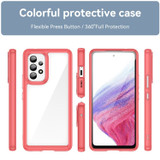 For Samsung Galaxy A53 5G Case, Shock & Scratch-proof TPU + Acrylic Protective Cover, Red | Back Covers | iCoverLover.com.au