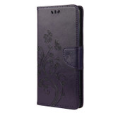 For Samsung Galaxy A53 5G Case, Playful Butterflies PU Leather Wallet Cover, Stand, Dark Purple | Folio Cases | iCoverLover.com.au