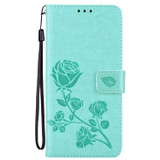 For Samsung Galaxy A53 5G Case, Rose Emboss PU Leather Wallet Cover | iCoverLover.com.au