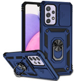 For Samsung Galaxy A33 5G Case, Protective Cover, Camera Shield, Magnetic Holder, Blue | Armour Cases | iCoverLover.com.au