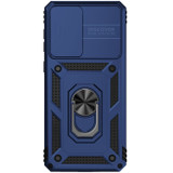 For Samsung Galaxy A33 5G Case, Protective Cover, Camera Shield, Magnetic Holder, Blue | Armour Cases | iCoverLover.com.au