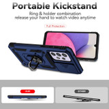 For Samsung Galaxy A33 5G Case, Protective Cover, Camera Shield, Magnetic Holder, Blue | Armour Cases | iCoverLover.com.au