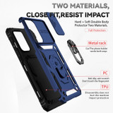For Samsung Galaxy A33 5G Case, Protective Cover, Camera Shield, Magnetic Holder, Blue | Armour Cases | iCoverLover.com.au