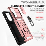 For Samsung Galaxy A33 5G Case, Protective Cover, Camera Shield, Magnetic Holder, Rose Gold | Armour Cases | iCoverLover.com.au
