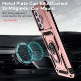 For Samsung Galaxy A33 5G Case, Protective Cover, Camera Shield, Magnetic Holder, Rose Gold | Armour Cases | iCoverLover.com.au