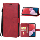 For Samsung Galaxy A14 5G & A14 4G Case, PU Leather Wallet Cover, Lanyard, Stand, Red | Folio Cases | iCoverLover.com.au