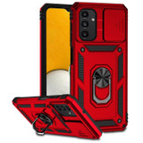 For Samsung Galaxy A13 4G Case, Protective Cover, Camera Shield, Magnetic Holder, Red | Armour Cases | iCoverLover.com.au