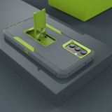 For Samsung Galaxy A13 5G Case, Protective Cover, Magnetic Holder, Dark Grey + Green | Armour Cases | iCoverLover.com.au