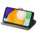 For Samsung Galaxy A13 5G Case, Four-leaf Clover PU Leather Wallet Cover, Grey | Folio Cases | iCoverLover.com.au