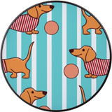 Matte MagSafe Charger Compatible, Qi Wireless Charging, Dachshund Dogs Cute | Magnetic Wireless Charger | Induction Charging | iCoverLover Australia
