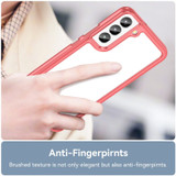 For Samsung Galaxy S23 Ultra, S23+ Plus, S23 Case, Protective Acrylic+TPU Cover,  Red | Back Covers | iCoverLover.com.au