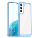 For Samsung Galaxy S23 Ultra, S23+ Plus, S23 Case, Protective Acrylic+TPU Cover,  Blue | Back Covers | iCoverLover.com.au
