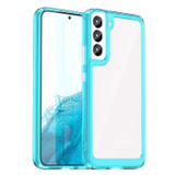 For Samsung Galaxy S23 Ultra Case, TPU + Acrylic Protective Cover, Clear Blue | Back Covers | iCoverLover.com.au