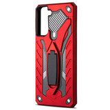 For Samsung Galaxy S23 Ultra, S23 Case, Armour Shockproof Tough Cover, Kickstand, Red | iCoverLover Australia