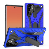 For Samsung Galaxy S23 Ultra, S23 Case, Armour Shockproof Tough Cover, Kickstand, Blue | iCoverLover Australia