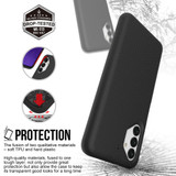 For Samsung Galaxy A13 4G Case, Armour Protective Strong Cover, Black | iCoverLover