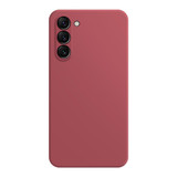 For Samsung Galaxy S23 5G Case, Silicone Protective Back Cover, Red | Phone Cases | iCoverLover.com.au