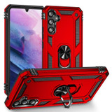 For Samsung Galaxy A34 Case, Armour Shockproof TPU/PC Cover, Ring Holder, Red | Phone Cases | iCoverLover.com.au