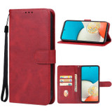 For Samsung Galaxy A54 Case, PU Leather Wallet Cover, Lanyard, Stand, Red | Phone Cases | iCoverLover.com.au