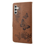 For Samsung Galaxy A54 Case, Vintage Butterflies Pattern PU Leather Wallet Cover, Stand | Phone Cases | iCoverLover.com.au