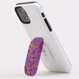 Kickstand Grip AddOn, Universal Phone HolderGeometric Hex Comb | AddOns | iCoverLover.com.au