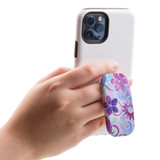 Kickstand Grip AddOn, Universal Phone HolderFlower Swirls | AddOns | iCoverLover.com.au