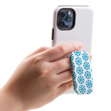 Kickstand Grip AddOn, Universal Phone HolderBlue Snowflakes | AddOns | iCoverLover.com.au
