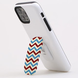 Kickstand Grip AddOn, Universal Phone HolderBlue Redzigzag | AddOns | iCoverLover.com.au