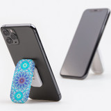 Kickstand Grip AddOn, Universal Phone HolderPsychedelic Blues | AddOns | iCoverLover.com.au